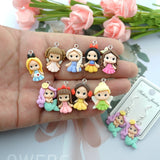 Princess Charms Bracelets Key Chain Jewelry Making DIY Pendants