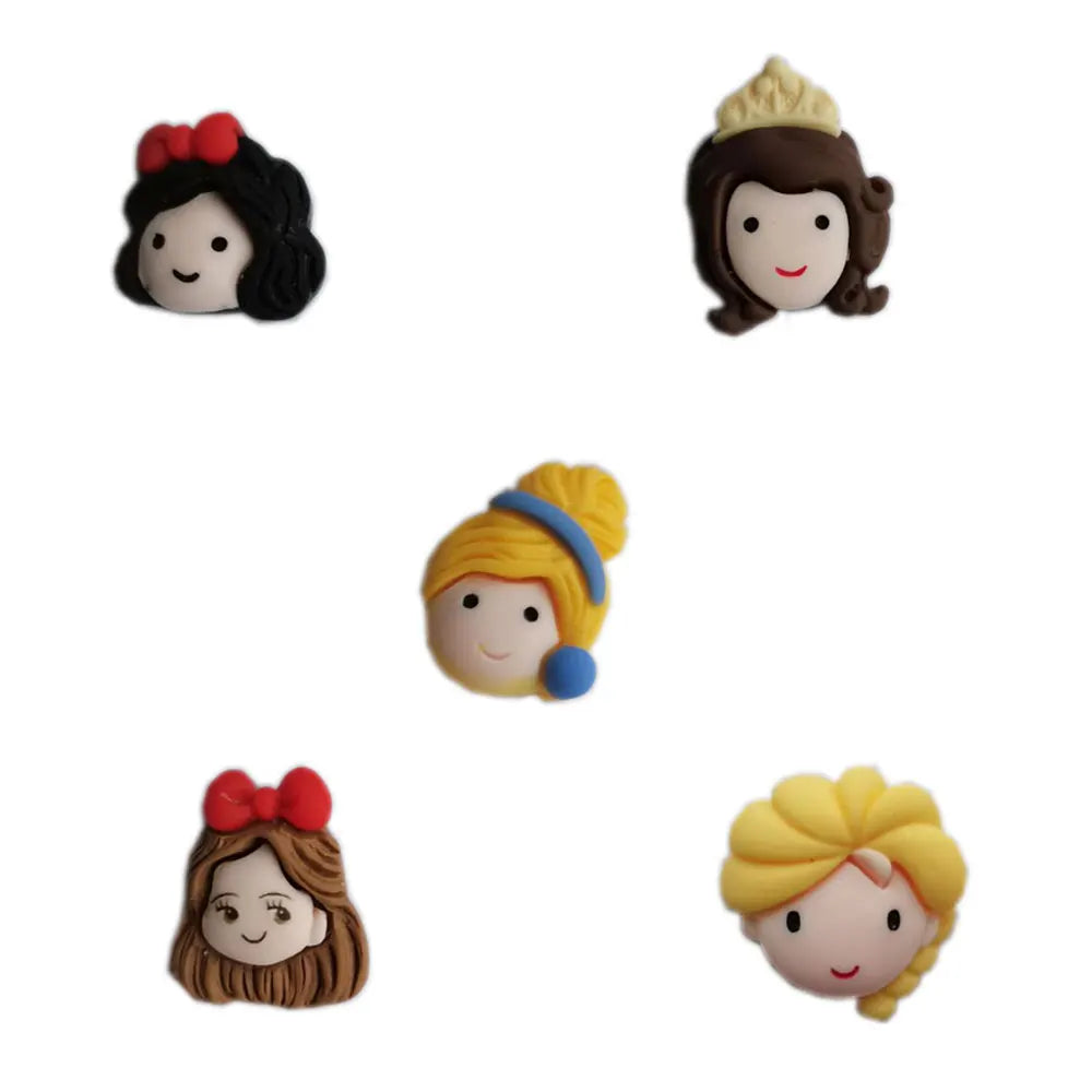 Princess Dress Resin Cabochons for Nail Art Decoration