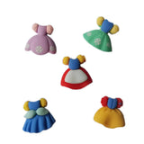 Princess Dress Resin Cabochons for Nail Art Decoration