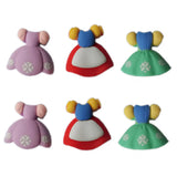Princess Dress Resin Cabochons for Nail Art Decoration