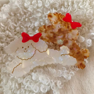 Puppy Hair Claws Dog Hairpin Animal Tiaras Hair Accessories for Women Girls