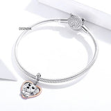 925 Sterling Silver Retro Vintage Puppy Charm for Bracelet DIY