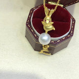 Rabbit 925 Sterling Silver Pendant Mount Base Mountings Findings Parts