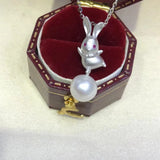 Rabbit 925 Sterling Silver Pendant Mount Base Mountings Findings Parts
