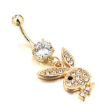 Rabbit Belly Button Rings 316L Surgical Steel Piercing Navel Sexy Body Jewelry