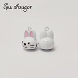 Rabbit Cartoon Bell Metal Jewelry Charms Accessories