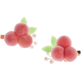 Rabbit Peach Hairpin Hanfu Hair Clip for Girls