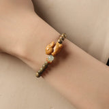 Rabbit Year of the Rabbit Sandalwood Bracelet Women Beads Jewelry