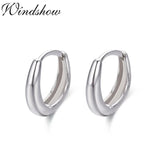 925 Sterling Silver Circle Loop Small Huggie Hoop Earrings for Women
