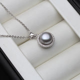 Natural Pearl Pendant Jewelry Women, White Pearl Pendant