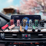 Resin Keychain Charm Tie The Bear Pendant For Women Bag Car KeyRing