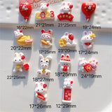Resin Mini Rabbit Flat Back Scrapbooking DIY Jewelry Craft Decoration
