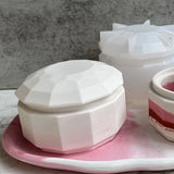 Round Box Resin Molds Jewelry Storage Box Mold