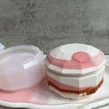 Round Box Resin Molds Jewelry Storage Box Mold