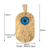 Coin Glass Evil Eye Charm Pendant, Colourful Necklace Components