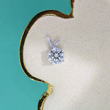 Rubbie 0.5ct D Moissanite Diamond Ear Studs