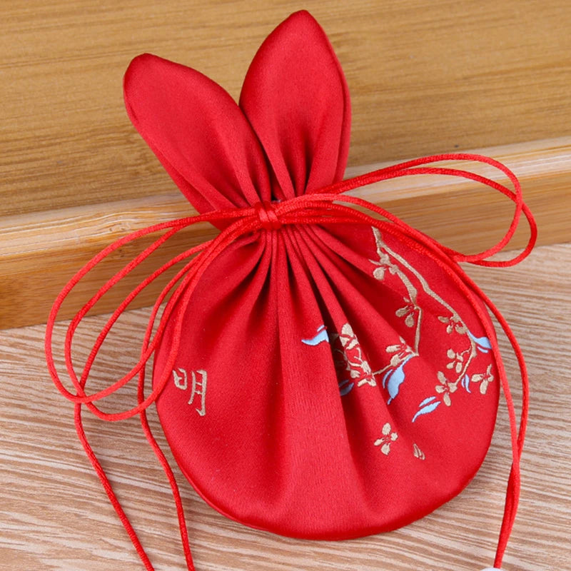 Sweet Rabbit Beam Tone Palace Empty Bags Portable Car Hanging Hanfu Accessories