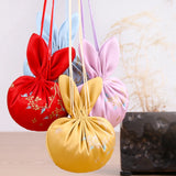 Sweet Rabbit Beam Tone Palace Empty Bags Portable Car Hanging Hanfu Accessories