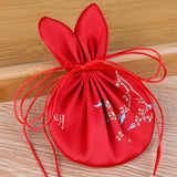 Sweet Rabbit Beam Tone Palace Empty Bags Portable Car Hanging Hanfu Accessories