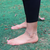 Scarecrow Pendant Anklets 925 Silver Barefoot Sandals Foot Jewelry Bracelets