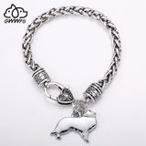 Shetland Shepherd Dog Charm Bracelet Silver Plated Jewelry