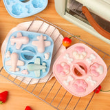 Silicone Fondant Mould Cake Steamed Pastry Mold Baking Decor Tools