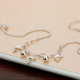 925 Silver Dolphin Pendant Anklet Summer Accessories