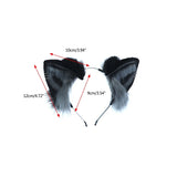 Plush Animal Ears Headband for Cosplay