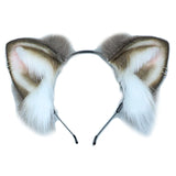Plush Animal Ears Headband for Cosplay
