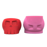 Skull Succulent Silicone Mold Ornaments Homemade Ashtray Flower Pot Craft