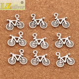 Bike Bicycle Charms Pendants for DIY Jewelry 50pcs