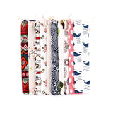 Fox and Mushroom Tree Pattern Drawstring Bags 10pcs/lot 6x27cm
