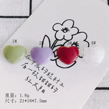 Soft Girl Love Resin Patch DIY Jewelry Earrings Accessory