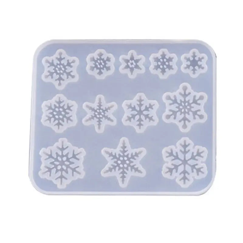 Square/Snowflake Silicone Molds for Resin Charms Pendants
