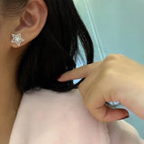 925 Sterling Silver Lab Diamond Stud Earring for Women