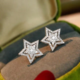 925 Sterling Silver Lab Diamond Stud Earring for Women
