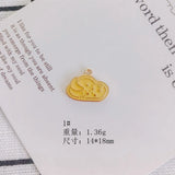 Strawberry Candy Biscuit Enamel Charms 100pcs Metal Earring Necklace Pendants