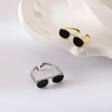Adjustable Eyeglasses Metal Rings for Women Men