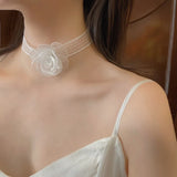 Fairy Lace Flower Hair Band Ribbon