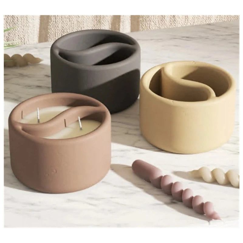Succulent Plant Pot Pen Holder Silicone Mold DIY Crafts