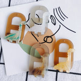 8 Cartoon Dinosaur Pendant Resin Acrylic Necklace Pendant
