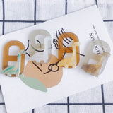 8 Cartoon Dinosaur Pendant Resin Acrylic Necklace Pendant