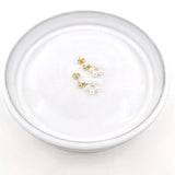 Irregular Pearl Circles Dangle Earrings Women Korea Jewelry