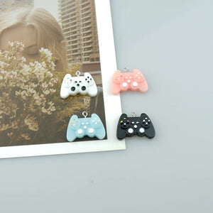 Video Game Controller Charms Bracelets Necklace Earrings DIY Jewelry Pendants