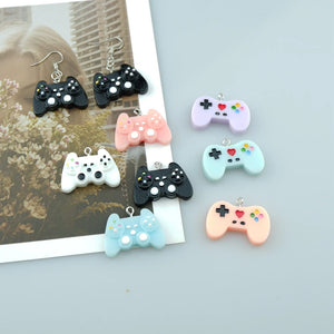 Video Game Controller Charms Bracelets Necklace Earrings DIY Jewelry Pendants