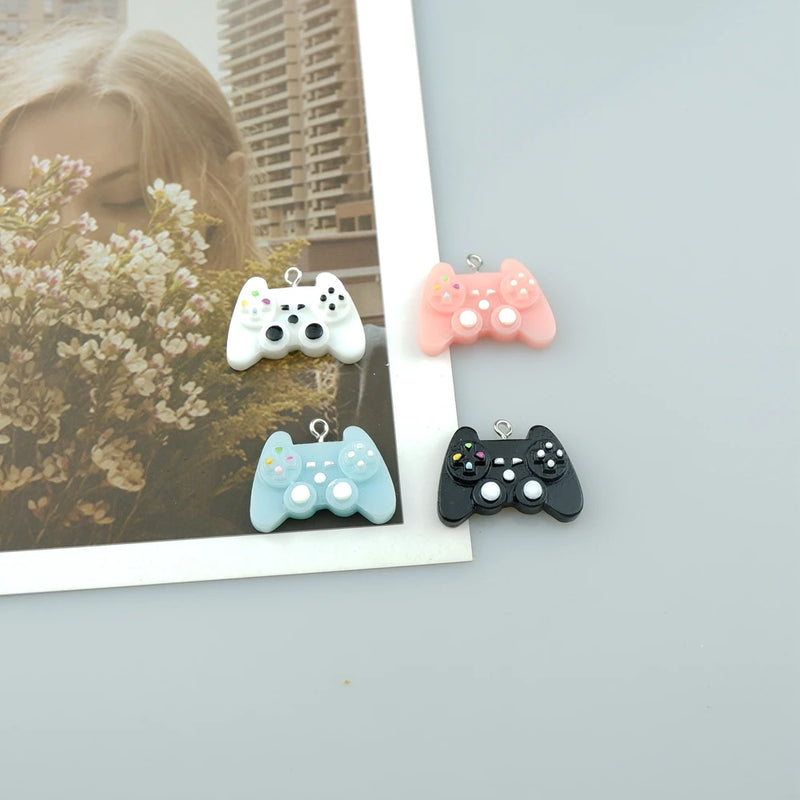 Video Game Controller Charms Bracelets Necklace Earrings DIY Jewelry Pendants