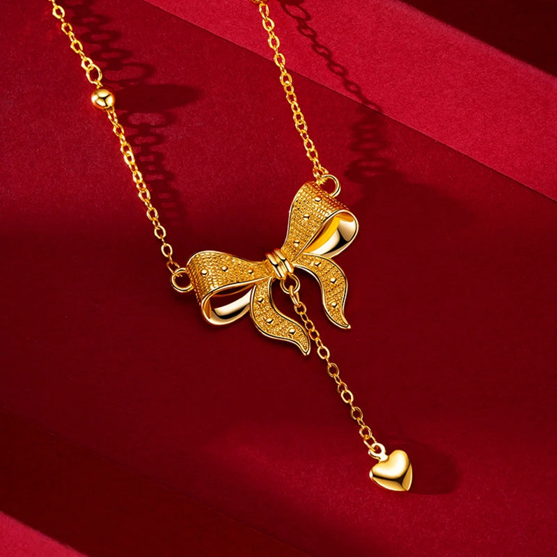 Wind Butterfly Women Girls Pendant Chain Love Collarbone Chain