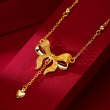 Wind Butterfly Women Girls Pendant Chain Love Collarbone Chain