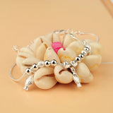 925 Sterling Silver Fish Pendant Foot Jewelry Summer Beach Bracelet Gift