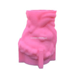 Wreath Girl Flowerpot Epoxy Resin Mold Gypsum Candle Silicone Mould